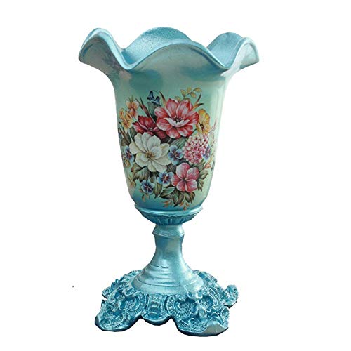 Vase fleur en résine pour bureau moderne et décoration de table basse
