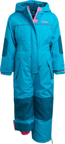 Pink Platinum Girls' Snowmobile Snowsuit (2T, Turquoise)