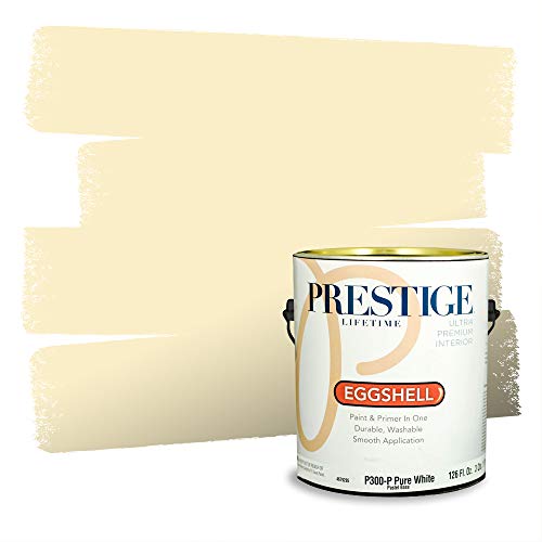 PRESTIGE Paints P300-P-3006-4CVP Paint and Primer In One, 1 gallon, Lemon Cream