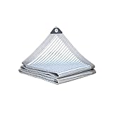 Copertura per auto con protezione UV all'85%, vela ombreggiante per campeggio e giardino, in rete di alluminio, 3 x 5 m