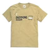 [スコーピー] 猫 Tシャツ SNEAKING MISSION メンズ レディース 半袖 ダンボール XL