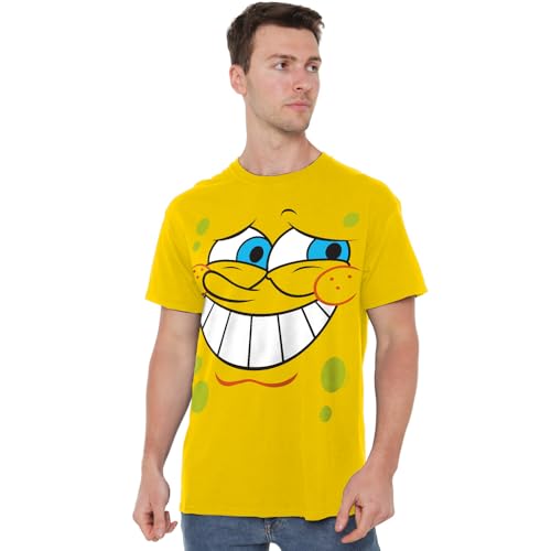 T-shirt Bob l'Éponge vêtement imprimé Guilty Face unisexe