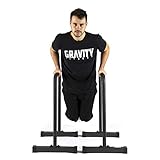 barras paralelas rehabilitacion Exclusivo Modelo Registrado de Gravity Fitness - Plegable – Peso total 12.5 kg