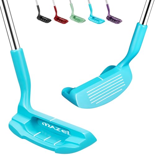 MAZEL Chipper Club Pitching Wedge for Men & Women,36/45 Degree - Save Stroke from Short Game,Right Hand (Light Blue, 36 Degree)