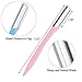 Facial Razors for Women 15 Pieces, EAONE Eyebrow Razor Trimmer Shaper Facial Razor Shaver with Precision Cover for Mother's Day Gift Women Men, 2 Sizes, Box Container Package