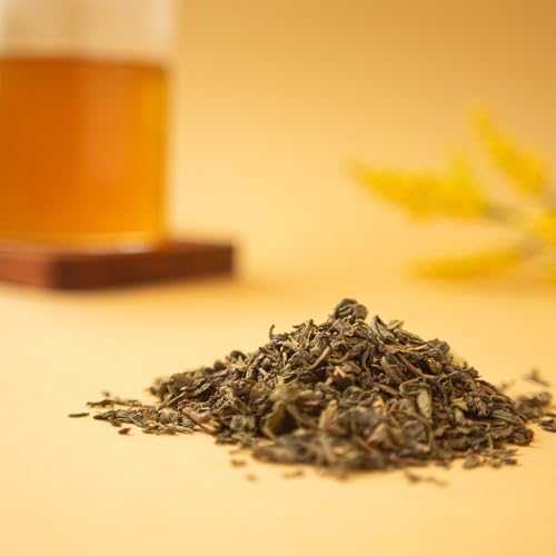 Organic Positively Tea Company, Pinhead Gunpowder Green Tea, Loose Leaf, 16 Ounce