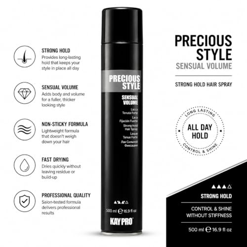 KAYPRO Precious Style Voluptuous Volume Spray 500ml miniatura 2
