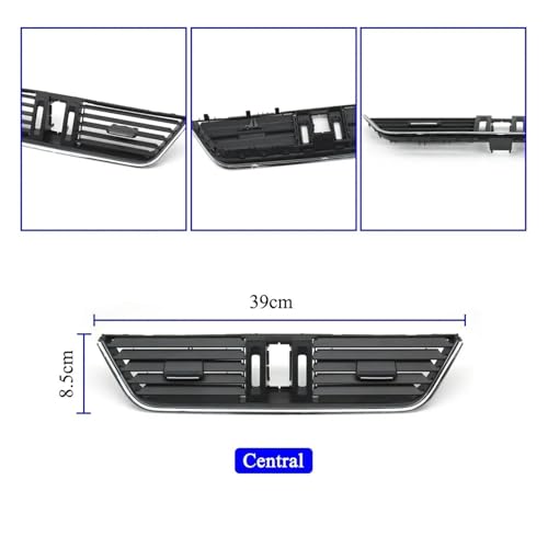Cubierta de salida de aire AC central para salpicadero de Skoda Octavia 5