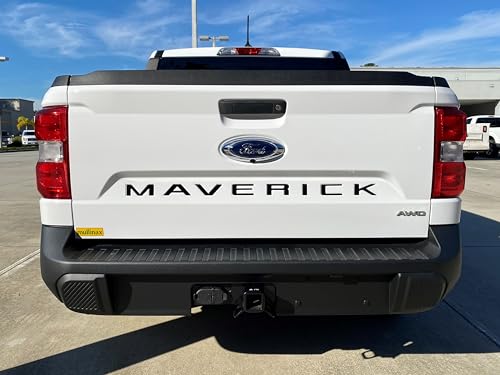 Eurosport Daytona- Compatible with 2021 Ford Maverick Rear Bumper Letter Inserts - Black by Eurosport Daytona - Used condition - US$40.80