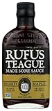 Rufus Teague's Award Winning BBQ Sauces - OU Kosher - Whiskey Maple, 16 oz. (2 Pack)