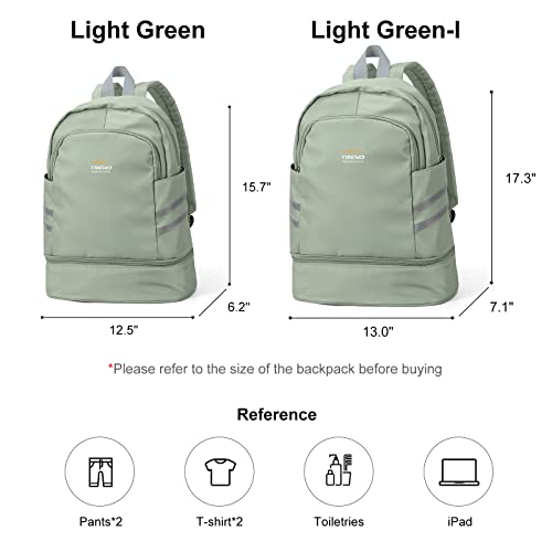 Image of coofay Gym Backpack for Women, Sports Backpack with Shoe Compartment | Small Gym Bag with Toiletry Bag, Waterproof Beach Backpack, Lightweight Travel Backpack for Dance, Volleyball, Workout