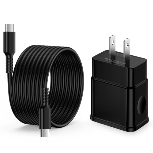 25W Samsung S25 FE Fast Charger Block C to C Charger Samsung S25FE Cord Type C Cable Fast Charging for Galaxy S26/S26+/S26 Ultra/A26/A16/A17/A56/A36/S25 Plus/S25 Edge/A56/S24 Ultra/S24FE/S23 Ultra/S22