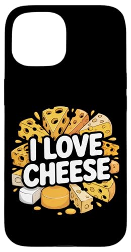 Me encanta Cheese Delicious Cheesy Dreams Carcasa para iPhone 15