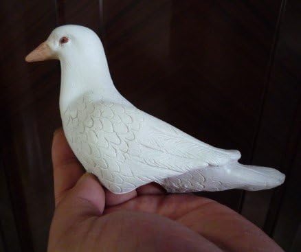 Magic Tricks 1Pc Living Latex Dove/Rubber Fake Dove Magician Stage Close Up Illusions Gimmick Accessories Appearing Vanish Magia