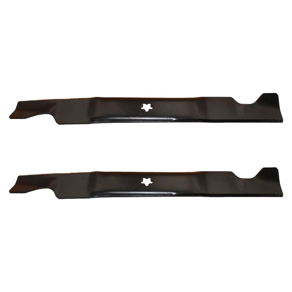 (2) High Lift Mower Blades Fits Craftsman Riding Mowers 46" Deck Replaces 532405380