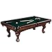 Barrington Hawthorne 100 Inch Billiard Table Set with Cues, Rack, Balls, Brush, and Chalk (23 Pieces)