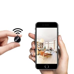 Mini Camara Espia WiFi 1080P Cámara Espia Oculta Camaras de Vigilancia sin Cables Camara Seguridad Vigilancia Cámara Espía Invisible para Ver En El Movil Interior Spy CAM con Detección de Movimiento