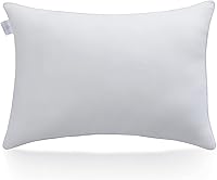 Vista 1 de Acanva Bed Sleeping - Funda de almohada extra suave de plumón alternativo, 1 unidad (paquete de 1), color blanco