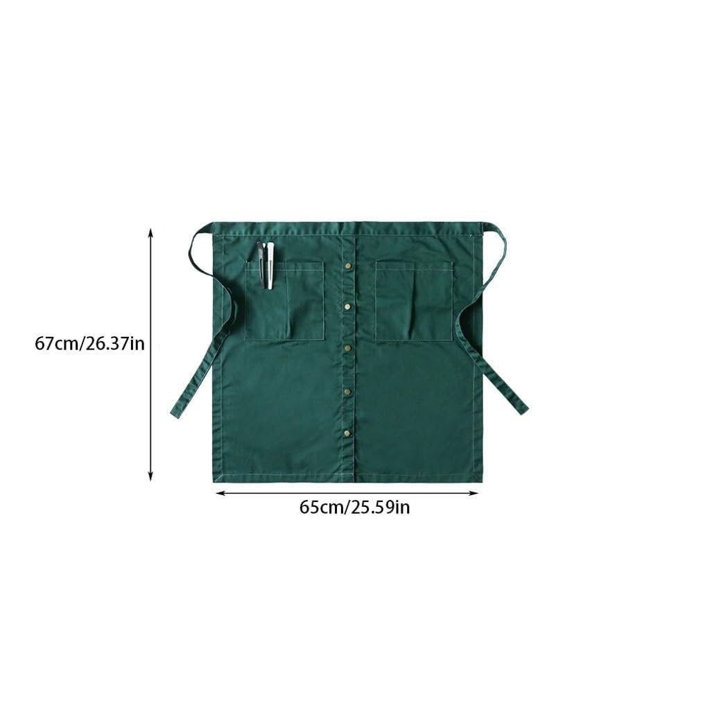 Delantal de chef para hombre y mujer, estilo coreano, moderno, cocina, hotel, restaurante, camarero, ropa de trabajo