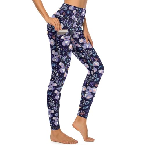 Legging d'entraînement contrôle du ventre et poches latérales