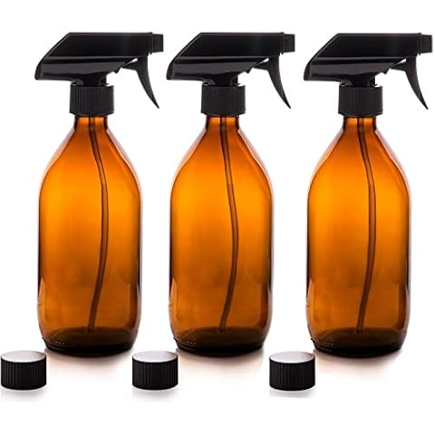 Premium-Sprayflasche aus Bernsteinglas, 500 ml Cover