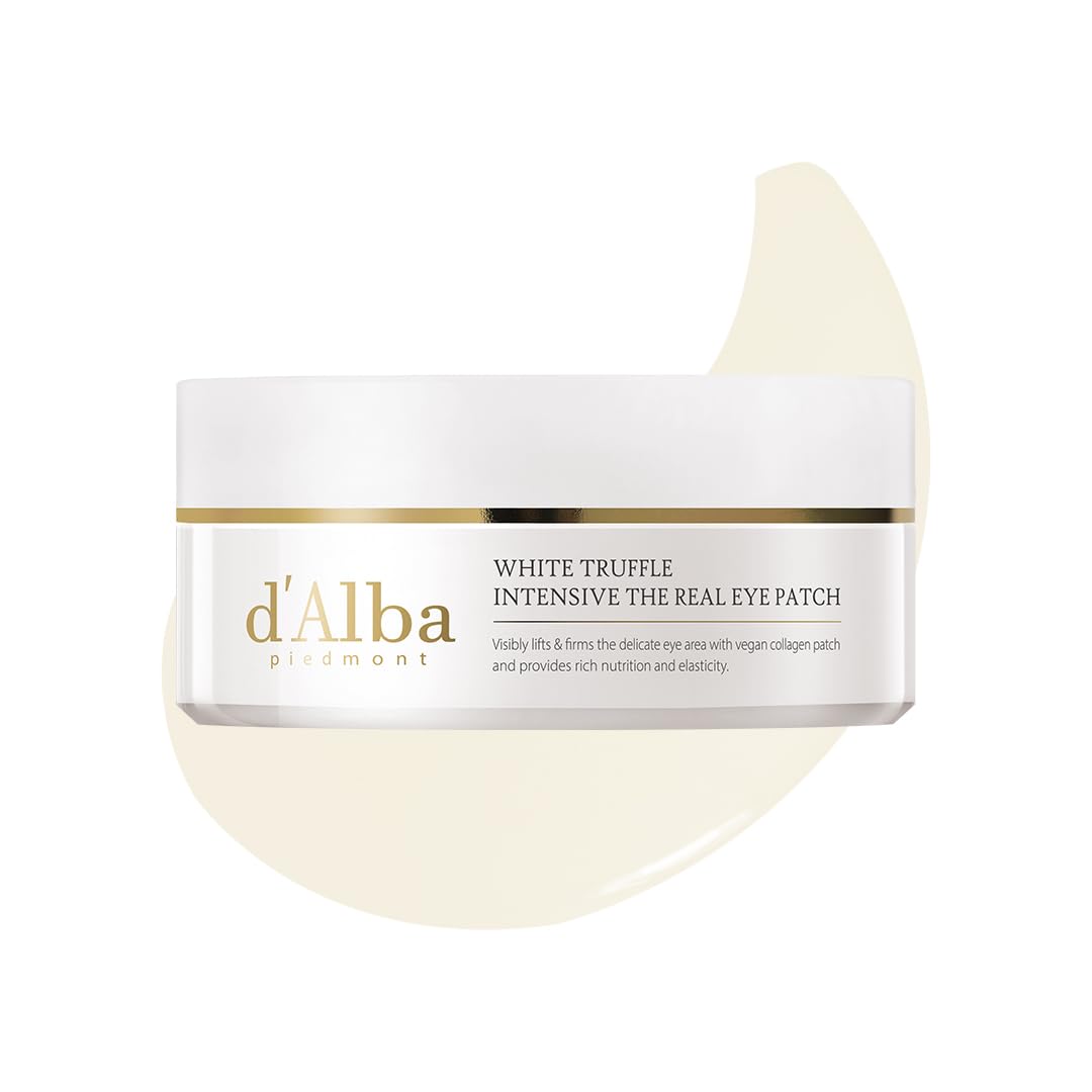 d'Alba Tartufo Bianco Intensive The Real Maschere per gli Occhi 60 Pezzi - Patch Idratanti Anti-Età