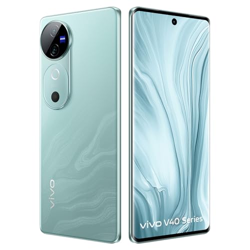 Image of vivo V40 5G (Ganges Blue, 8GB RAM, 256GB Storage) with No Cost EMI /Additional Exchange Offers