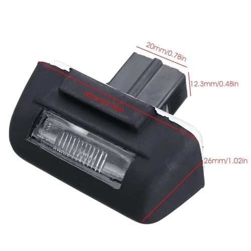 Luces matrícula LED Ford Transit MK6 MK7 1995-2005 lámpara trasera coche 43881111 3