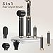 Blow Dryer Brush 5 in 1, Negative Ion Hair Dryer Brush Set Air Styler Curling Wrap Air Curler, Upgrade Hot Air Brush Curling Iron Hair Styling Tools As A Gift for Straight/Curl/Drying/Smoothing