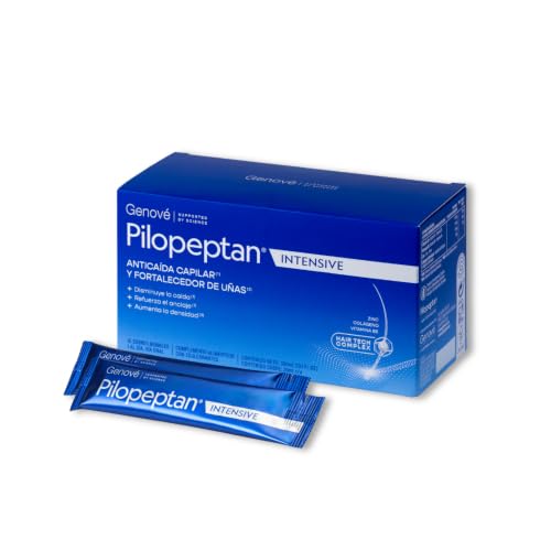 Miniatura 2 de Pilopeptan Intensive Anticaída Capilar Hombre Y Mujer Potencia El Crecimiento, Formación De Queratina, Anclaje, Brillo Y Vitalidad Del Pelo Y Uñas 15 Sobres