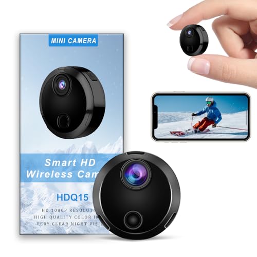 Hidden Cameras -Surveillance Camera with Motion Detection and Night Vision -WiFi Wireless Camera -1080P Indoor Camera -Nanny Cam -Spy Camera - Mini Camera -WiFi Cameras for Pet/Baby/Nanny with App