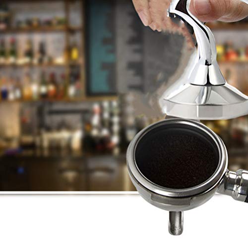 UPKOCH Tamper de Café Barista Espresso Tamper de Acero Inoxidable Cápsula Reutilizable Presionando Café Molido - Imagen 7