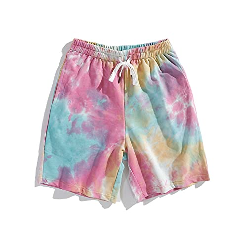 Short jogging hommes GRFIT mode street hip hop capris pull loose en taille L L7195
