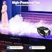 Low Lying Fog Machine, 1200W DMX Ground Dry Ice Machine, 110V 5000CFM Iron 860-1076ft² Smoke Coverage Professional Outdoor Smoke Fogger Effect w/LCD Display,Remote Control, Wire Control, for Bars