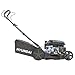 Hyundai 17" / 43cm Self-Propelled Petrol Lawnmower, 139cc 4-Stroke Engine, 4-in-1 Mulching, Rear & Side Discharge, 40L Grass Bag, Steel Deck