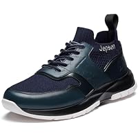 Jepsen Gord Men's Casual Lace Up Running Shoes (Blue, 10)