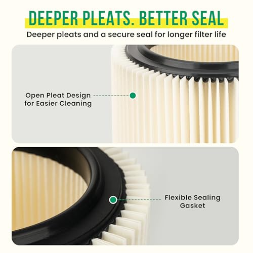 Craftsman & Ridgid Replacement Cartridge Filter by Kopach Filter - Image 2