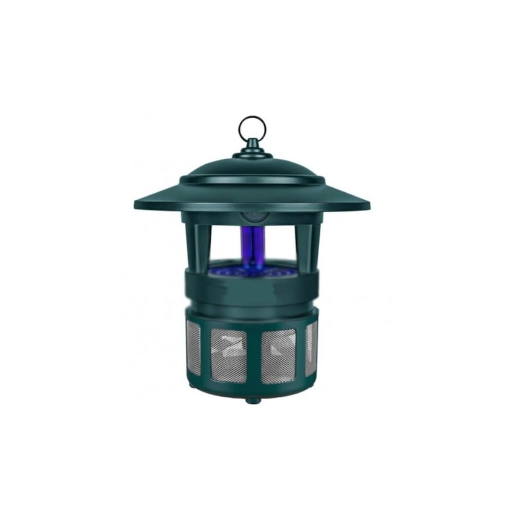 Zanzatrap360° CFGEZ019 Trappola Zanzare Elettrica UV 15W con CO2 e Fotocatalisi, Copertura 400 mq, Lampada UV 8000h, Uso Interno Esterno, Insetticida Senza Pesticidi