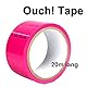 Love69Toys Ouch! - Bondage Tape 20m lang - 5cm breit 1 Stück Statikfreies Design Tape, Vielseitiges Bondage-SM-Band for Sexuell Sexspielung Paare Frauen Manner (Rosa)