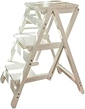 Taburete de escalada para interiores, taburete de madera maciza, multifunción, plegable, escalera, banco pequeño (color: #1) (#3)