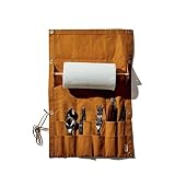 DoMyfit Camp Picnic Tableware Storage Bag Portable Barbecue Cutlery Organizer Outdoor Hanging Holder