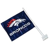 Denver Broncos Car Flag