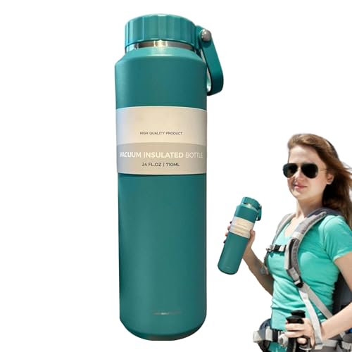 Cantimplora de viaje de acero inoxidable con sellado al vacío de alta gama 8