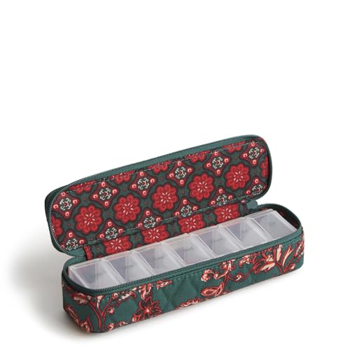 Image of Vera Bradley womens Travel Pill Case, Cotton Gabardine