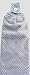 Everyday Terry Cloth Kitchen Towel - Double Thick/Full Crochet TOP Hanging Kitchen Towel (Diamond LT Gray)