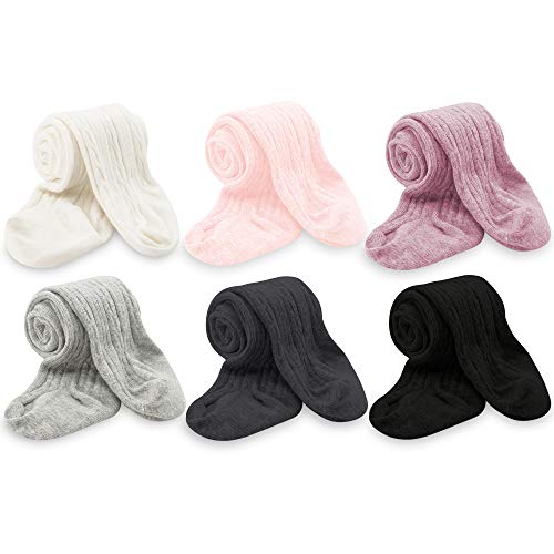 Image of Zando Infant Soft Tights Toddler Seamless Leggings Tights for Baby Girls Winter Knit Warm Newborn Pants Stockings