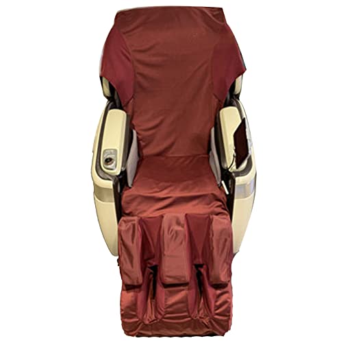 Housse de chaise de massage lavable contre l'usure du fauteuil rouge