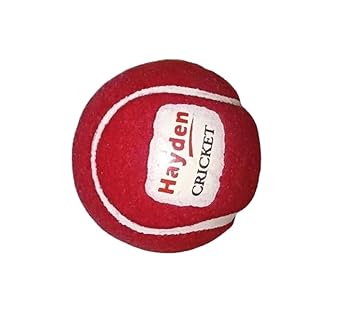 Cricket Tenniss Ball Red Color (Pack of 1) Hayden Tennis Ball (Standard, Pack of 1)