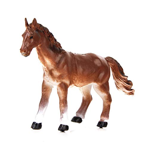 NUOBESTY 6 Peças Realistas de Miniaturas de Animais de Fazenda Brinquedos Miniaturas de Brinquedos d