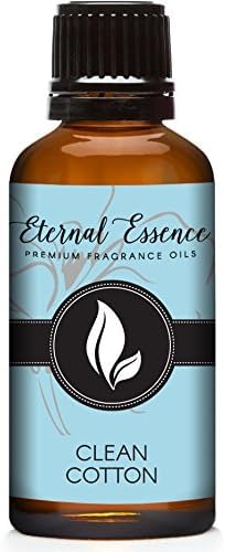 Image of Eternal Essence Oils Clean Cotton 30ml Premium Fragrance Oil - for Candle, Soap Making, Aromatherapy, Diffusers, Home Care, & Humidifiers